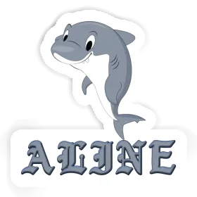 Aline Sticker Shark Image