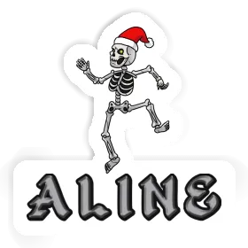 Skeleton Sticker Aline Image