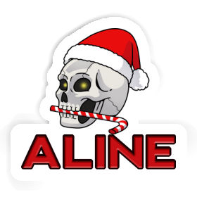 Sticker Aline Totenkopf Image