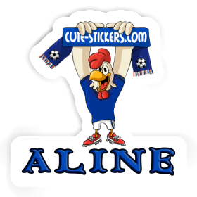 Aline Autocollant Coq Image