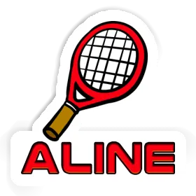 Tennisschläger Sticker Aline Image