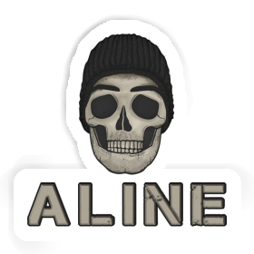 Totenkopf Sticker Aline Image