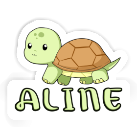 Autocollant Aline Tortue Image