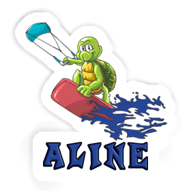 Kitesurfer Sticker Aline Image