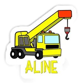 Vehicle Crane Sticker Aline Image