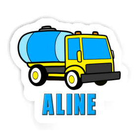 Aline Sticker Water Truck Image