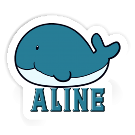 Autocollant Aline Baleine Image