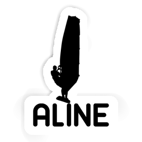 Aline Sticker Windsurfer Image