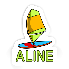 Aline Sticker Windsurf Sail Image