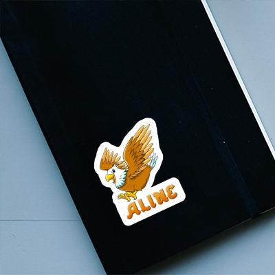 Aline Autocollant Aigle Laptop Image