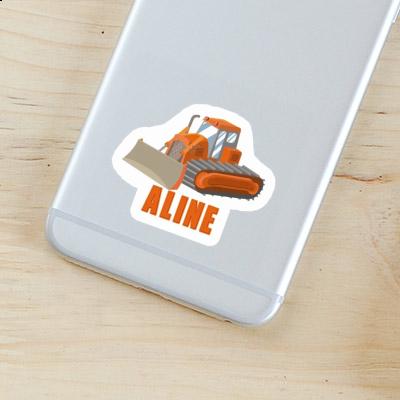 Sticker Excavator Aline Gift package Image