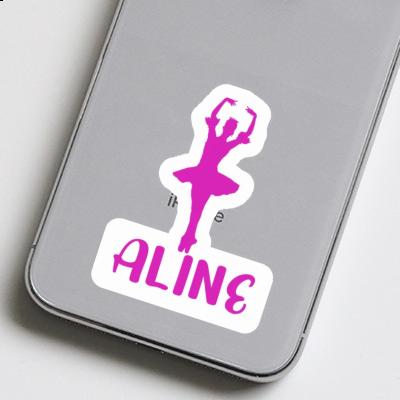 Aline Sticker Ballerina Notebook Image