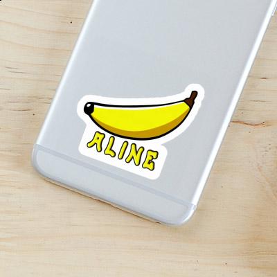 Aline Sticker Banana Laptop Image