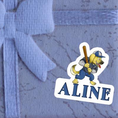 Dog Sticker Aline Gift package Image