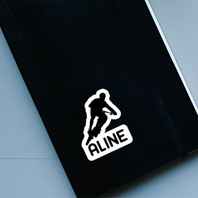 Sticker Aline Biker Image