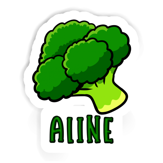 Aline Sticker Broccoli Notebook Image