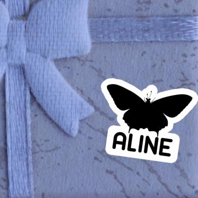 Butterfly Sticker Aline Gift package Image