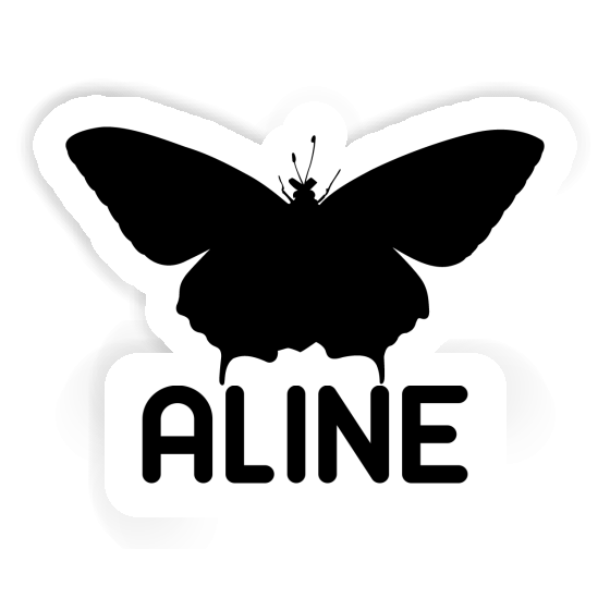 Papillon Autocollant Aline Image