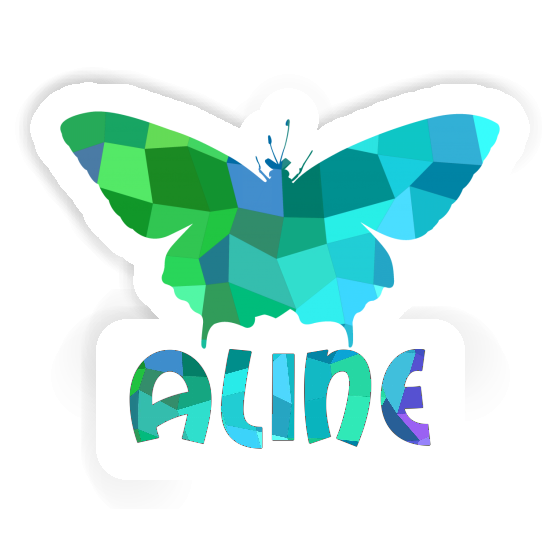 Aline Sticker Butterfly Laptop Image