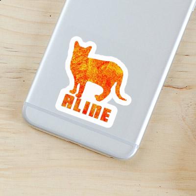 Aline Sticker Cat Gift package Image