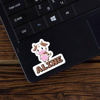 Sticker Cow Aline Gift package Image