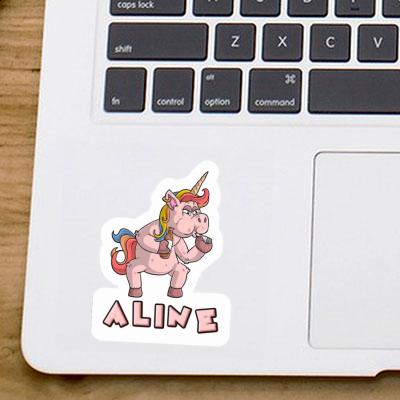 Sticker Smoker Aline Image