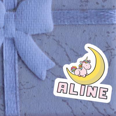 Sticker Unicorn Aline Gift package Image