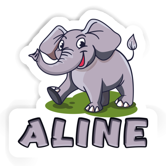 Aline Sticker Elephant Image