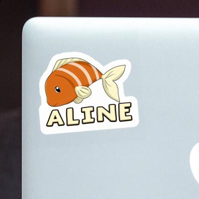 Sticker Aline Fish Image