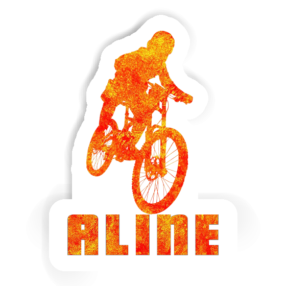 Freeride Biker Autocollant Aline Gift package Image