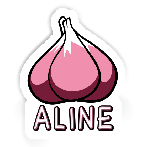 Sticker Knoblauch Aline Image