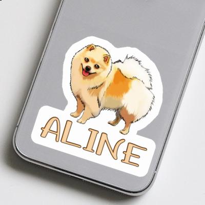 Aline Sticker German Spitz Image