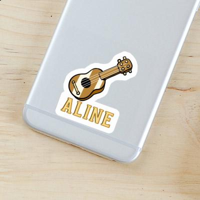 Guitare Autocollant Aline Notebook Image