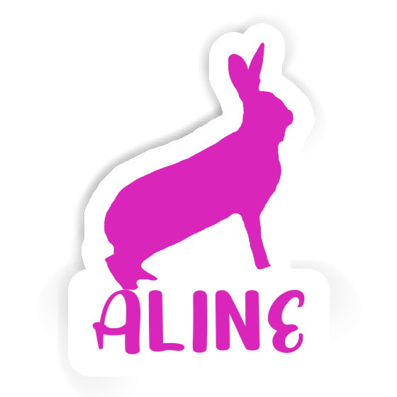 Autocollant Lapin Aline Image