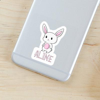 Sticker Aline Hare Notebook Image