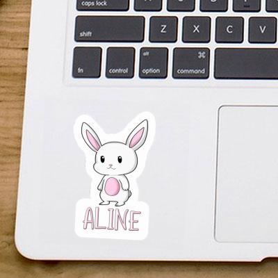 Sticker Aline Hare Notebook Image