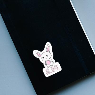 Sticker Aline Hare Notebook Image