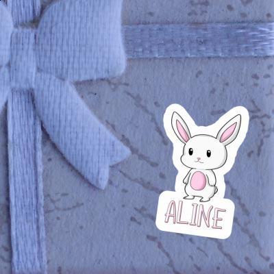 Sticker Aline Hare Gift package Image