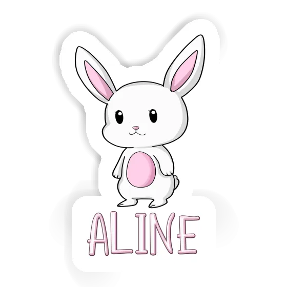 Sticker Aline Hare Notebook Image