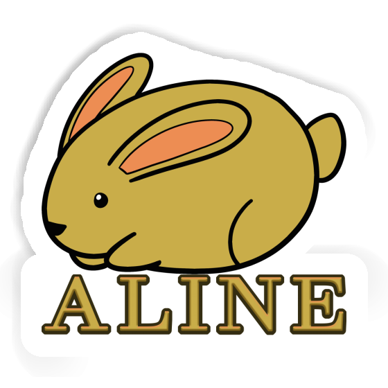 Sticker Aline Hase Notebook Image