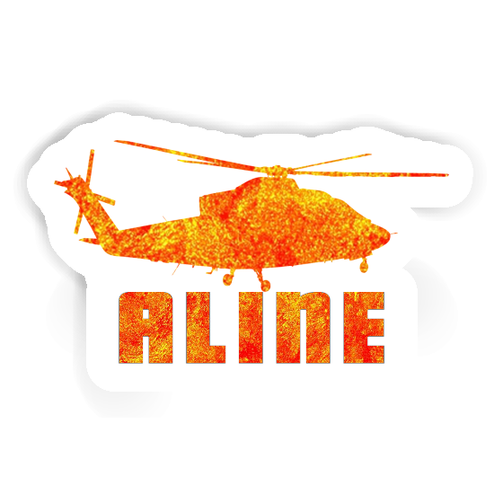 Aline Sticker Helicopter Gift package Image