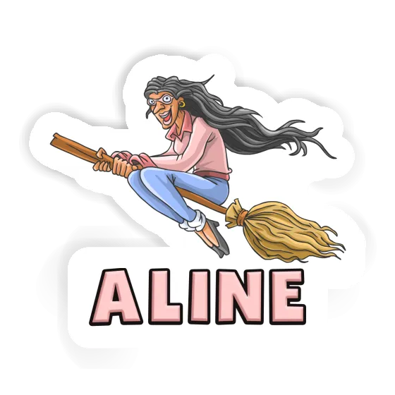 Witch Sticker Aline Image