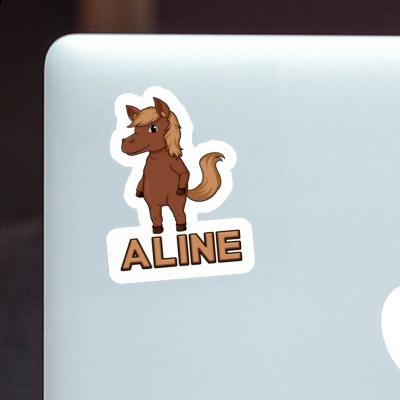 Sticker Aline Horse Gift package Image