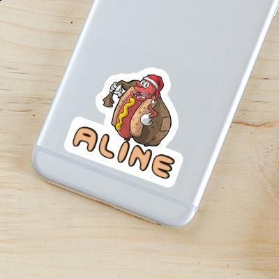 Aufkleber Hot Dog Aline Gift package Image