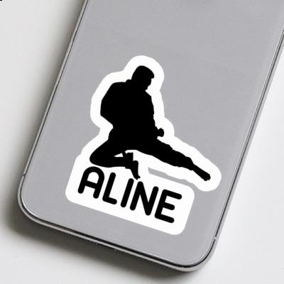 Sticker Karateka Aline Gift package Image