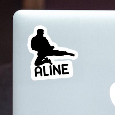 Sticker Karateka Aline Gift package Image