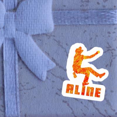 Aline Sticker Climber Notebook Image