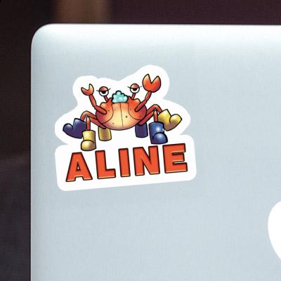 Sticker Aline Crab Laptop Image