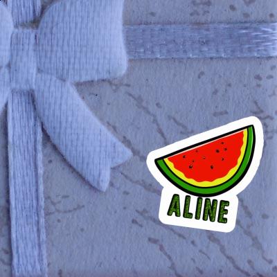 Sticker Watermelon Aline Gift package Image