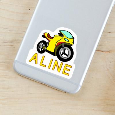 Autocollant Aline Moto Image